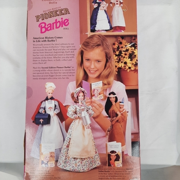 Mattel 1995 Pioneer Barbie Doll American Stories Collection 2nd Edition Vintage - Picture 9 of 9